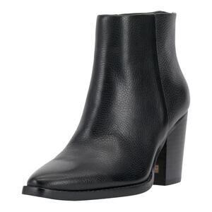 Vince Camuto Women's Polleah Block Heel Booties Black Size 8